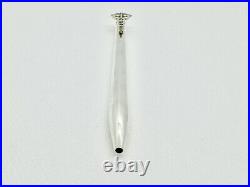 Tiffany & Co. Caduceus Motif Ballpoint Pen Sterling Silver Authentic