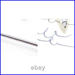 Tiffany & Co. Caduceus Motif Ballpoint Pen Sterling Silver Authentic Ag925