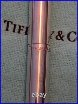 Tiffany & Co. Caduceus STERLING Ballpoint Pen, 2 Refills, with 3 Notebooks