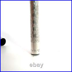 Tiffany & Co Diamond Pattern Ballpoint Pen. Tiffany Sterling Silver Pen