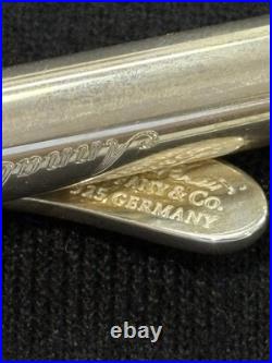 Tiffany & Co. Elsa Peretti 925 Sterling Silver Ballpoint Pen with Pouch & Box