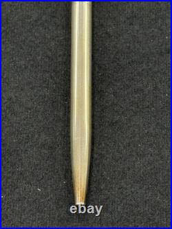 Tiffany & Co. Elsa Peretti 925 Sterling Silver Ballpoint Pen with Pouch & Box