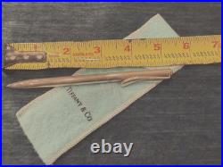 Tiffany & Co. Elsa Peretti Ballpoint Pen Sterling Silver 925 With Pouch- free ship