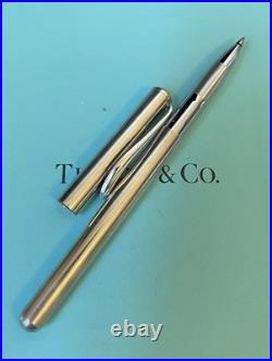Tiffany & Co. Elsa Peretti Sterling Silver. 925 Ballpoint Roller Pen Black Ink