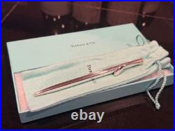 Tiffany & Co. Elsa Peretti Sterling Silver Ballpoint Pen with Box & Pouch Mint