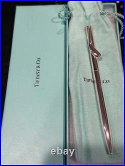 Tiffany & Co. Elsa Peretti Sterling Silver Ballpoint Pen with Box & Pouch Mint