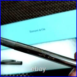 Tiffany & Co. Elsa Peretti Sterling Silver Solid Ballpoint Pen With Box