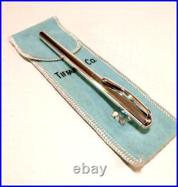 Tiffany & Co. Elsa Peretti Sterling Silver Teardrop Cap Pen with Sleve Tested A-1
