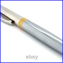 Tiffany & Co Estate Gold Plated Ballpoint Pen 5.25 Sterling Silver TIF272