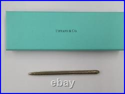 Tiffany & Co. Gold Slim Ballpoint Pen Sterling Silver 925 Vintage Authentic