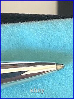 Tiffany & Co. Medical Caduceus Pen. 925 With Pouch, Engraved VV VV Very Good C