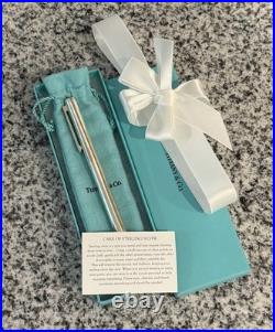 Tiffany & Co. Pen 1837 Sterling Silver 925 Ballpoint Pen
