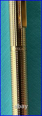 Tiffany & Co. Pen Ballpoint Gold Plated W- Germany Vintage