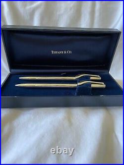 Tiffany Co Pen/Pencil Sterling Silver Set