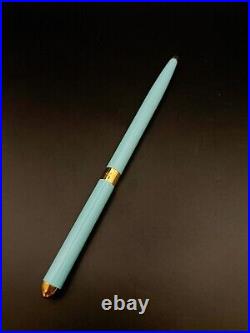 Tiffany & Co. Purse Pen Blue Ballpoint Pen Near Mint