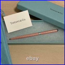 Tiffany & Co. Purse Pen Pink Ballpoint Pen Near Mint