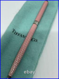 Tiffany & Co. Purse Pen Pink Ballpoint Pen Near Mint
