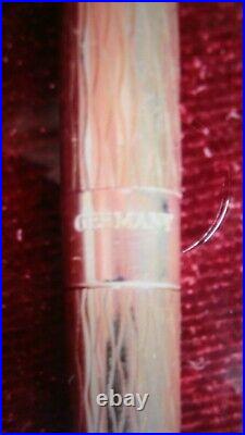 Tiffany & Co. Retractable Ballpoint Pen 925 Sterling Silver Chrome Trim w Box