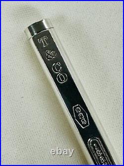 Tiffany & Co. Silver 1837 Small Ballpoint Purse Pen T & Co