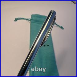 Tiffany & Co. Silver Elsa Peretti Vintage Teardrop Bean Ballpoint Pen