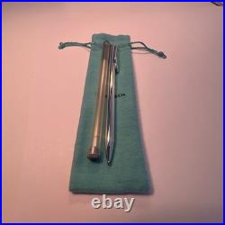 Tiffany & Co. Silver Elsa Peretti Vintage Teardrop Bean Ballpoint Pen