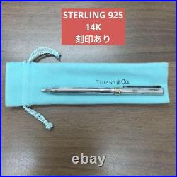 Tiffany Co Sterling 925 14K Ballpoint Pen