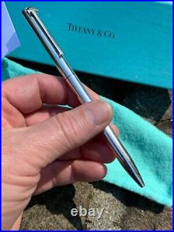 Tiffany & Co. Sterling 925 CLASSIC-T Twist Action Pen