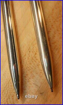 Tiffany & Co. Sterling 925 Peretti Ballpoint Pen/Pencil Set Excellent