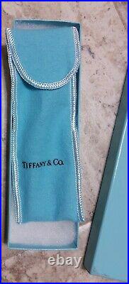 Tiffany & Co. Sterling Silver 4.5 Etched Ball Point Pen & 30.925 pen