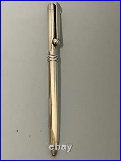 Tiffany&Co Sterling Silver 925 Ballpoint Pen-Cross Refill Installed+Extra Refill