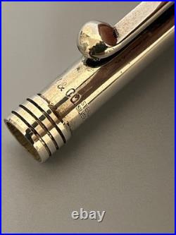 Tiffany&Co Sterling Silver 925 Ballpoint Pen-Cross Refill Installed+Extra Refill