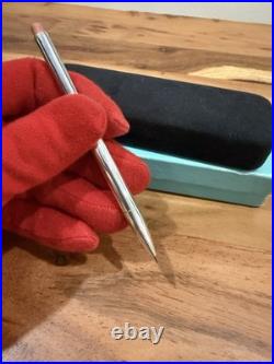Tiffany & Co Sterling Silver. 925 Pen & Pencil Set 1997 Engraved with Box