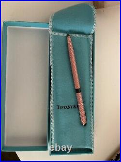 Tiffany & Co Sterling Silver 925 Pen Pink Enamel (Limited Edition)