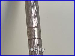 Tiffany & Co Sterling Silver 925 Purse Pen Engraved Scroll w Pouch