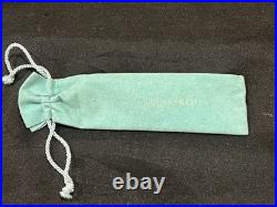 Tiffany & Co Sterling Silver 925 Purse Pen Engraved Scroll w Pouch