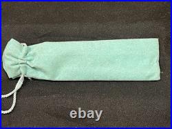 Tiffany & Co Sterling Silver 925 Purse Pen Engraved Scroll w Pouch