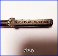 Tiffany & Co. Sterling Silver ABC Studios 1998 Holiday T-Clip Pen