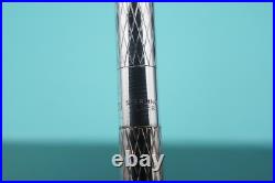 Tiffany Co Sterling Silver Ball Point Pen Ornate Detail 4.5 No Cart M1814