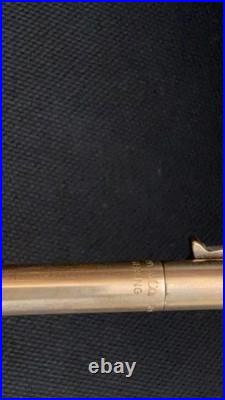Tiffany & Co. Sterling Silver Ballpoint Pen Elsa Peretti Knot With Pouch & Box