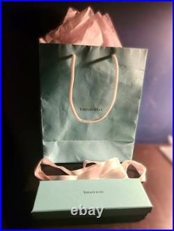 Tiffany & Co. Sterling Silver Ballpoint Pen Full Set WithPouch, Box & Gift Bag