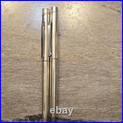 Tiffany & Co. Sterling Silver Ballpoint Pen Set Lot of 2