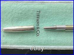 Tiffany & Co. Sterling Silver Ballpoint Purse Pen No Ink