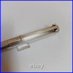 Tiffany & Co Sterling Silver Ballpoint T Clip Logo Pen