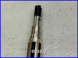 Tiffany & Co. Sterling Silver & Black Paneled Ballpoint Pen USED / EXCELLENT