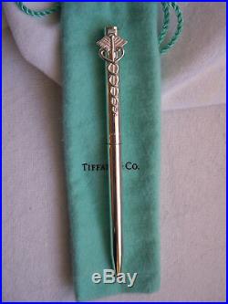 Tiffany & Co. Sterling Silver Caduceus-clip Pen