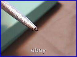 Tiffany & Co. Sterling Silver Diamond Pattern Purse Pen (West Germany)