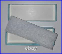 Tiffany & Co Sterling Silver Diamond Twist Ball Point Pen