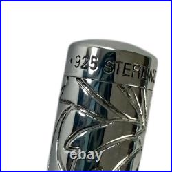 Tiffany & Co Sterling Silver Etched Floral Rollerball Pen Germany 925 with Box