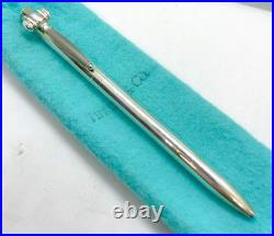 Tiffany & Co Sterling Silver Judge Lawyer Gavel Ballpoint Pen (Needs Ink)