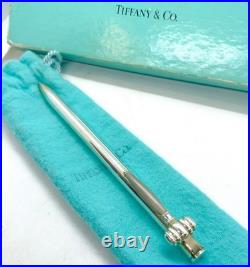 Tiffany & Co Sterling Silver Judge Lawyer Gavel Ballpoint Pen (Needs Ink)